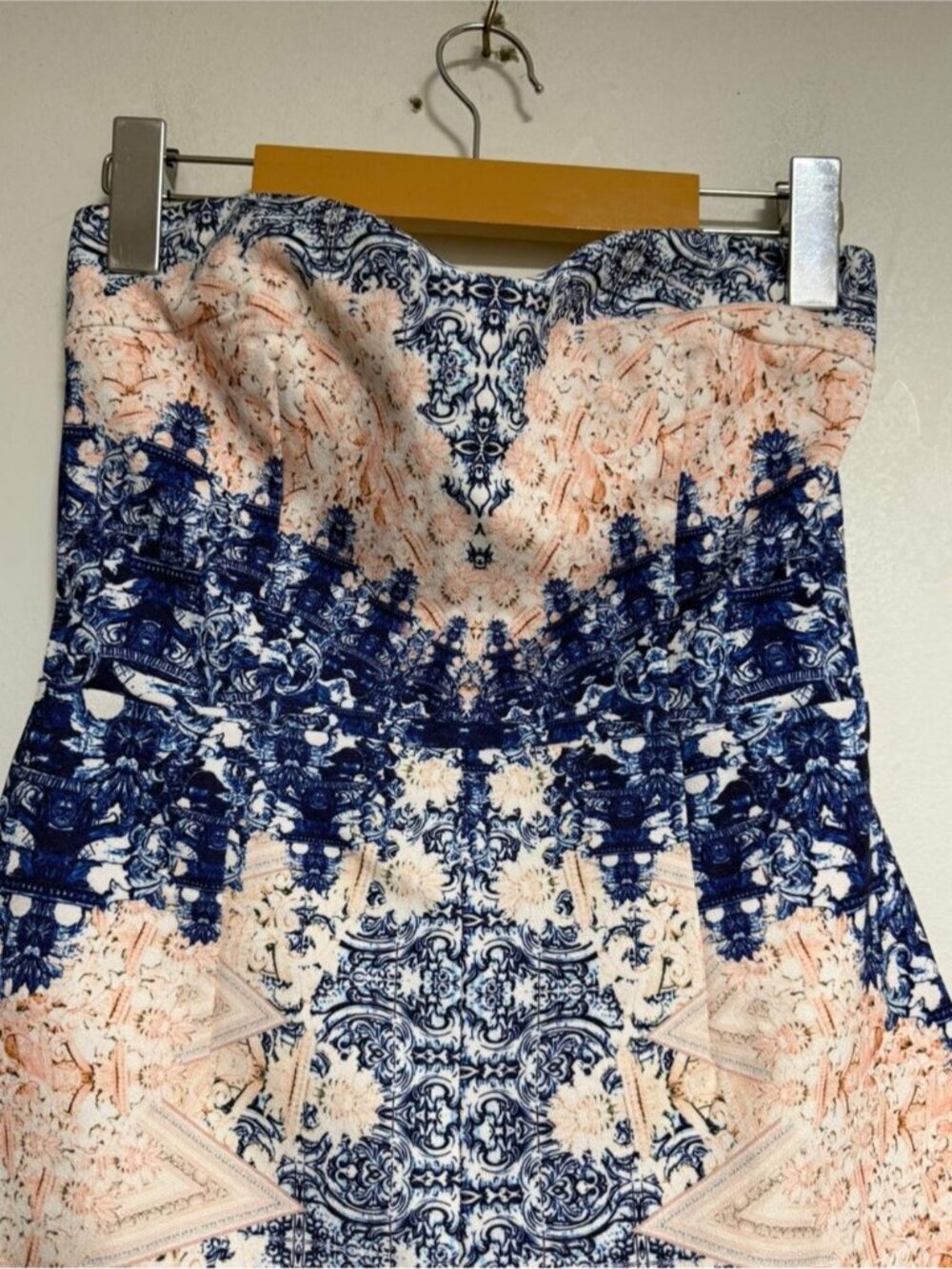 Harper & Me Strapless Printed Romper - Women’s XS - Picture 9 of 10